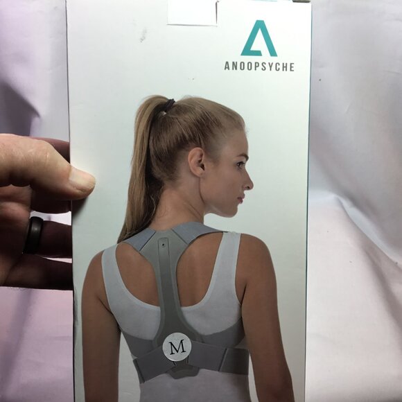New-- Anoopsyche Posture Corrector Adjustable Upper Posture Brace for Support, M - Picture 4 of 4